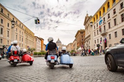 Afternoon Vespa Sidecar Tour with Gourmet Gelato Stop - The full route: 12 major stops over three hours