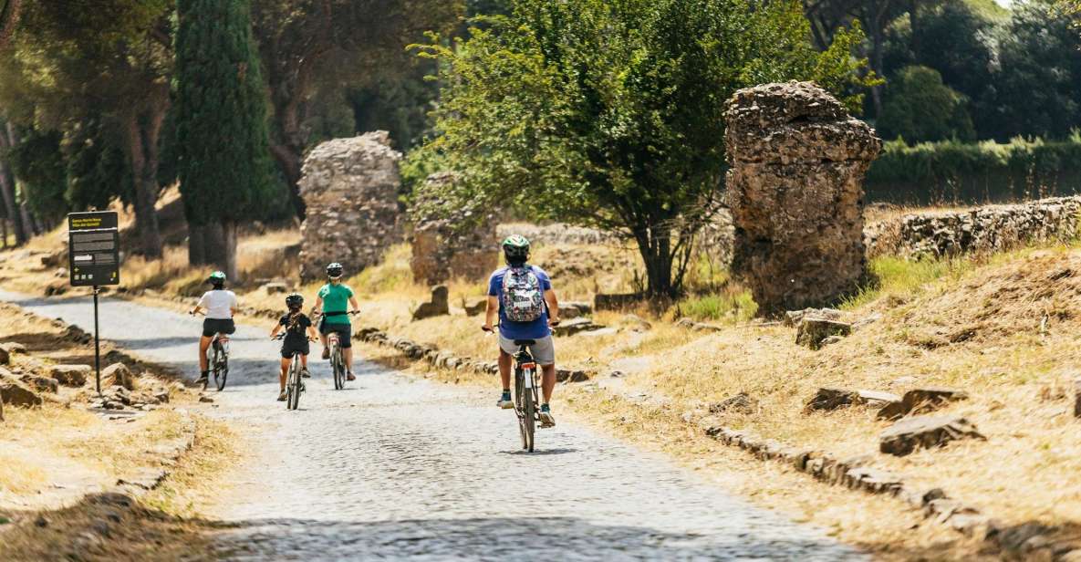 Appia Antica & Aqueducts e-Bike Tour - Official Provider - Why the Appia Antica e-bike beats a bus or a stroll