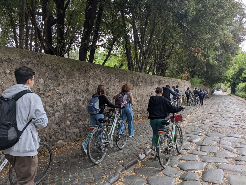 Appia Antica & Aqueducts e-Bike Tour - Official Provider - Parco degli Acquedotti: the aqueduct arches payoff