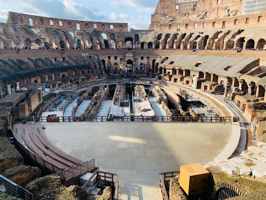 Colosseum Arena Floor Guided Tour - Palatine Hill and the Roman Forum: included tickets, self-paced time