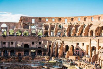 Colosseum Express Guided Tour - Entering the Colosseum with skip-the-line help