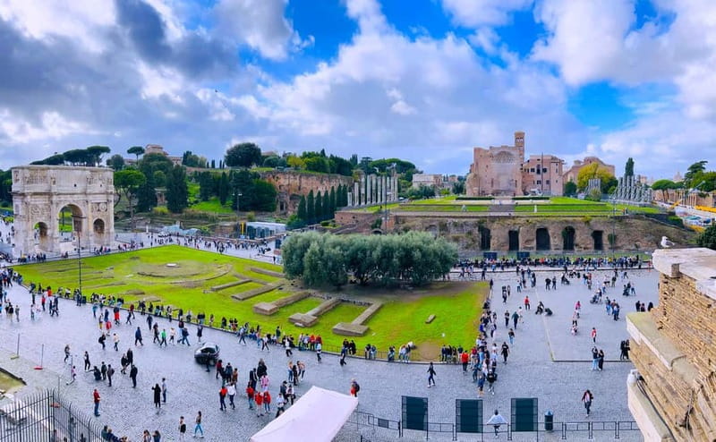 Colosseum, Forum and Ancient Rome Semi-Private Guided Tour - Entering the Colosseum: arena energy plus guided clarity