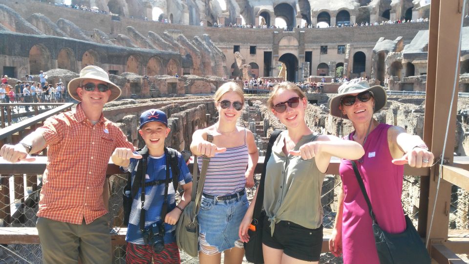 Colosseum Gladiators Gate & Arena Express Guided Tour - Standing on the Arena floor: where the crowd noise would have been