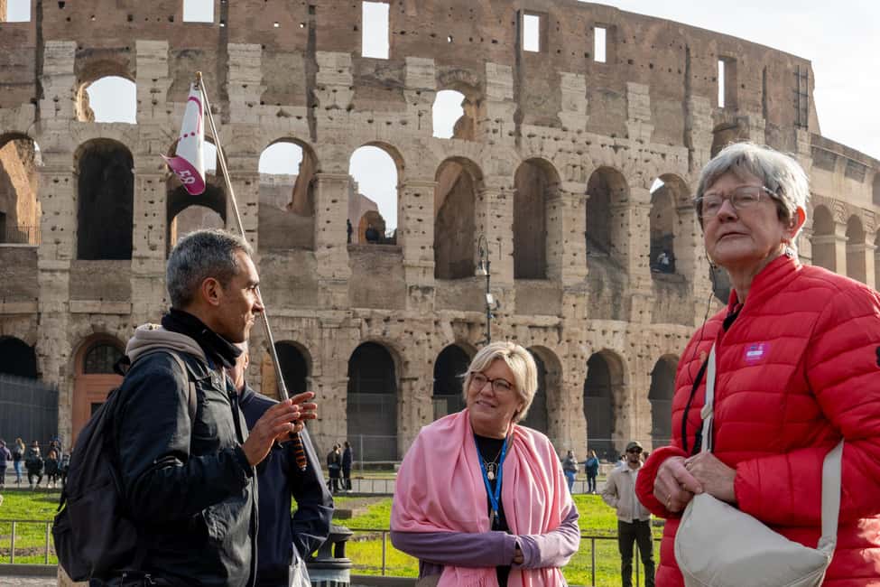 Colosseum Guided Tour: Hotel Transport included - Group size, pace, and what “3 hours” really means