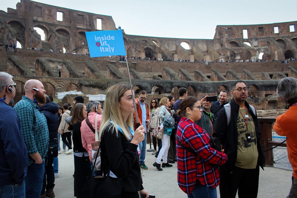 Colosseum, Roman Forum, Palatine Hill Tour with Arena option - Small-group pace and headset narration: why it feels smoother