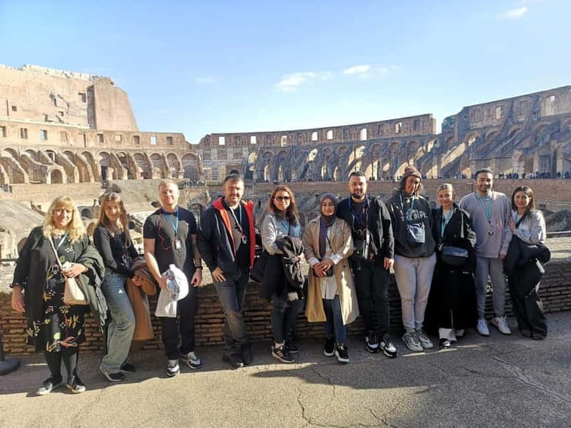 Colosseum Underground All Access Tour with Ancient Rome - Exploring the Colosseum interior levels and viewpoints