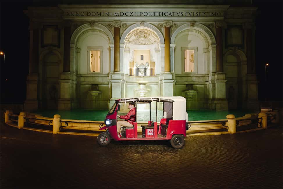 E-Tuk Tour: Rome by Night - Quick highlights you’ll care about