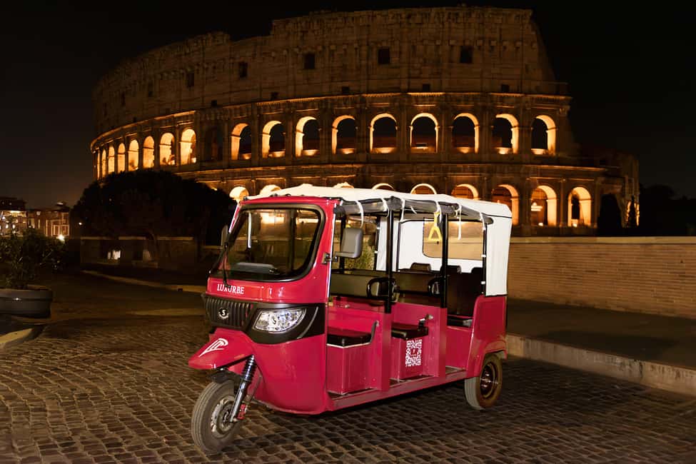 E-Tuk Tour: Rome by Night - Aventine Keyhole and Capitoline Hill: Rome’s angles, not just its icons