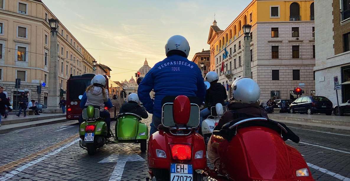 Evening Vespa Sidecar Tour with Gourmet Pizza Tasting - Key Points You’ll Care About