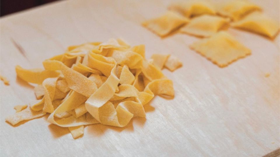 Fettuccine, Ravioli and Tiramisu Pasta Making in Rome - What you’re really doing in this Rome pasta workshop