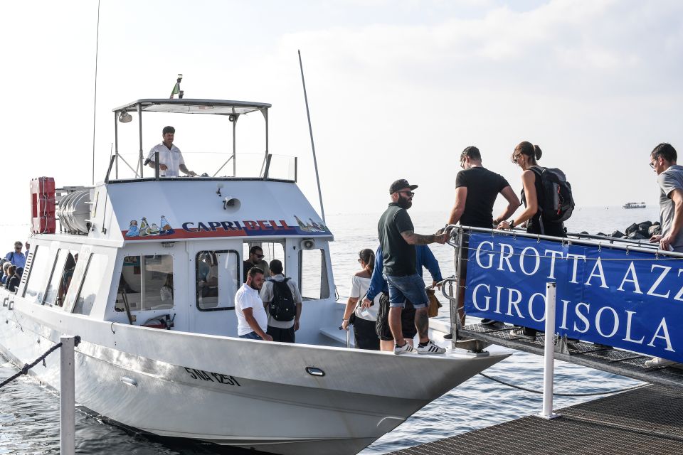 From Rome: Capri and Anacapri Guided Tour and Island Cruise - Capri Free Time: Lunch, Shopping, and Finding Your Own Pace