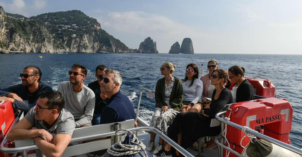 From Rome: Capri and Anacapri Guided Tour and Island Cruise - The Rome-to-Naples Connection: Meet in Naples, Not Rome