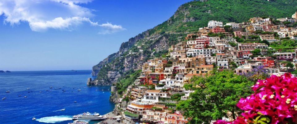 From Rome: Discover Amalfi Coast and Pompeii, Full Day Tour - Positano: Lunch, free time, and shopping that feels local