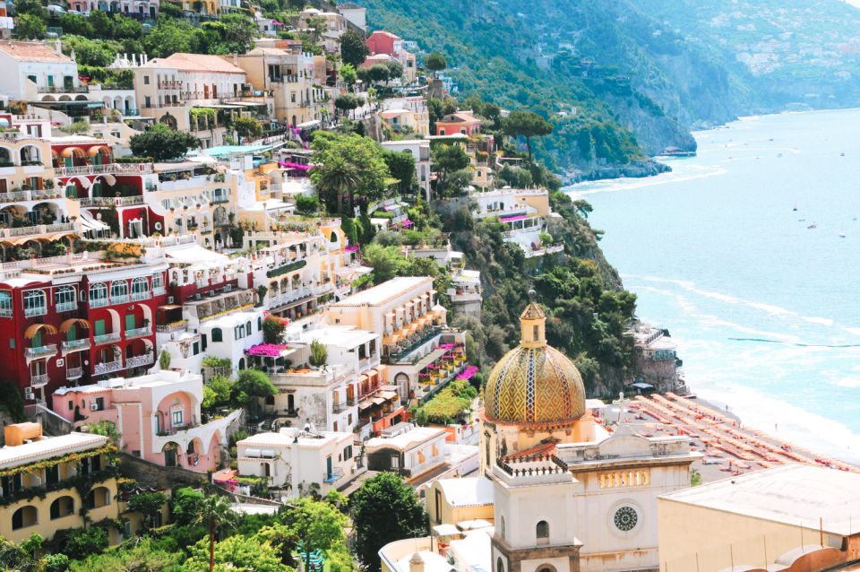 From Rome: Pompeii & Amalfi Coast Full-Day Trip - Positano free time: using the stop for views and wandering