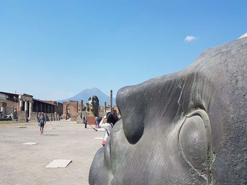 From Rome: Pompeii and Naples, Full Day Tour with Lunch - Bay of Naples viewpoints and Neapolitan coffee before Naples center