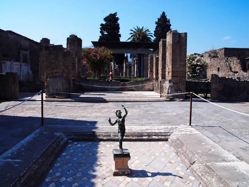 From Rome: Pompeii Day Trip by Fast Train and Car - House of the Faun: domestic life in a preserved maze