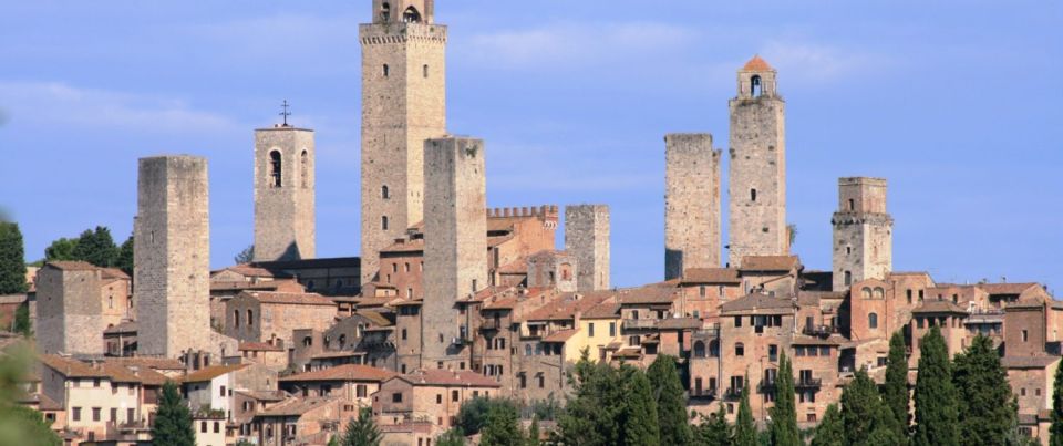 From Rome: Siena and S. Gimignano, Tuscany Wine One Day Tour - San Gimignano: towers, old streets, and La Vernaccia