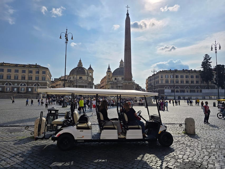 Golf Cart Tour of Rome: 3h with local guide and Gelato - Why a golf cart works so well in central Rome