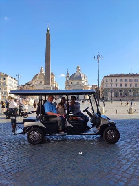 Golf Cart Tour: Private Experience of Rome's City Center - Trevi Fountain, Piazza Venezia, and Theatre of Marcellus: classic Rome fast
