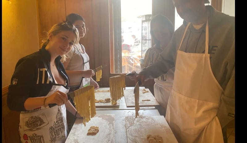 Hands-On Pasta & Tiramisu Class near Colosseum - Chef Energy: Wine, English Instruction, and the Friendly Pace