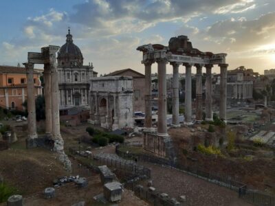 Highlights of Rome: E-bike Tour of the City with Gelato - Capitoline Hill and the Imperial Fora: the view-first start that pays off