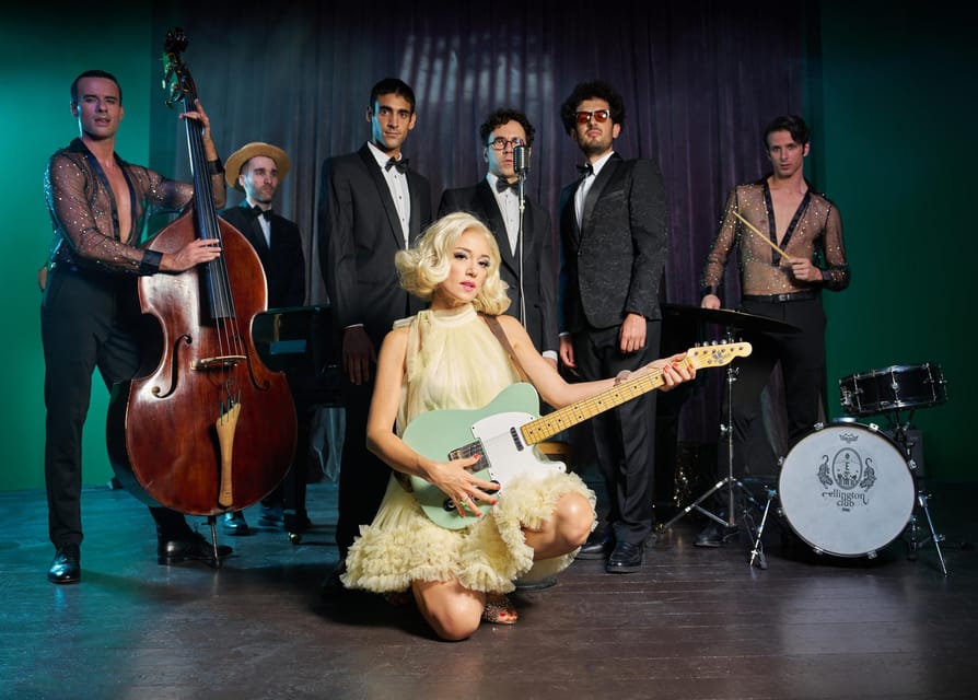 Italian Song Night with Una Come Me Concert - Ellington Club timing: dinner first, show starts late