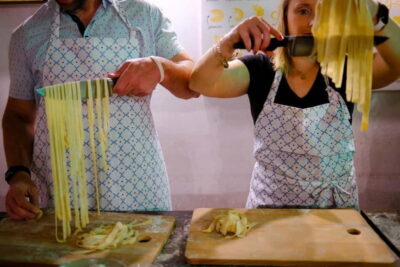 Lunchtime Pasta Pro Workshop - Welcome Prosecco, Then Rolling Up Your Sleeves