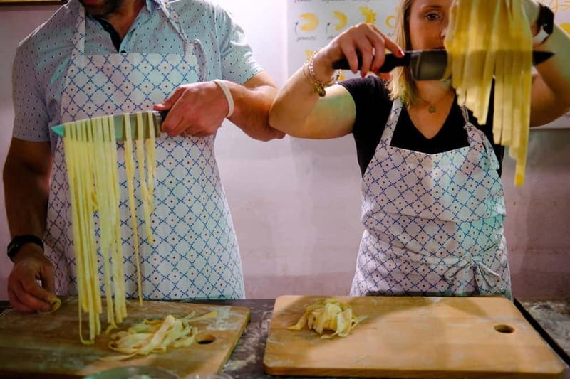 Lunchtime Pasta Pro Workshop - Welcome Prosecco, Then Rolling Up Your Sleeves