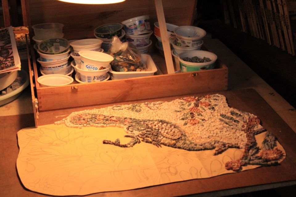 Mosaic-Making Workshop in Rome's Trastevere - Cementing, Cleaning, and the Wait: Setting Takes Longer Than the Class