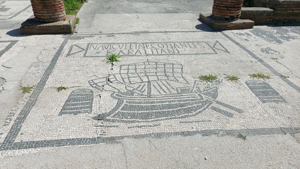 Ostia Antica: Archaeological Guided Private Tour - Decumanus Maximus and the Baths of Neptune mosaics