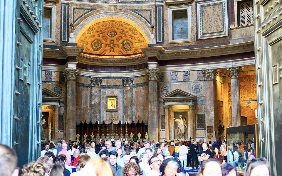 Pantheon Audio Guided Tour: Endless Imperial Rome Experience - Priority access means you get to the point fast