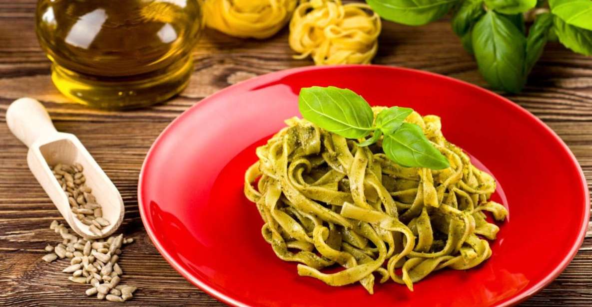 Pasta Cooking Class with Pesto Sauce Making in Rome Center - Key highlights you’ll feel in your hands