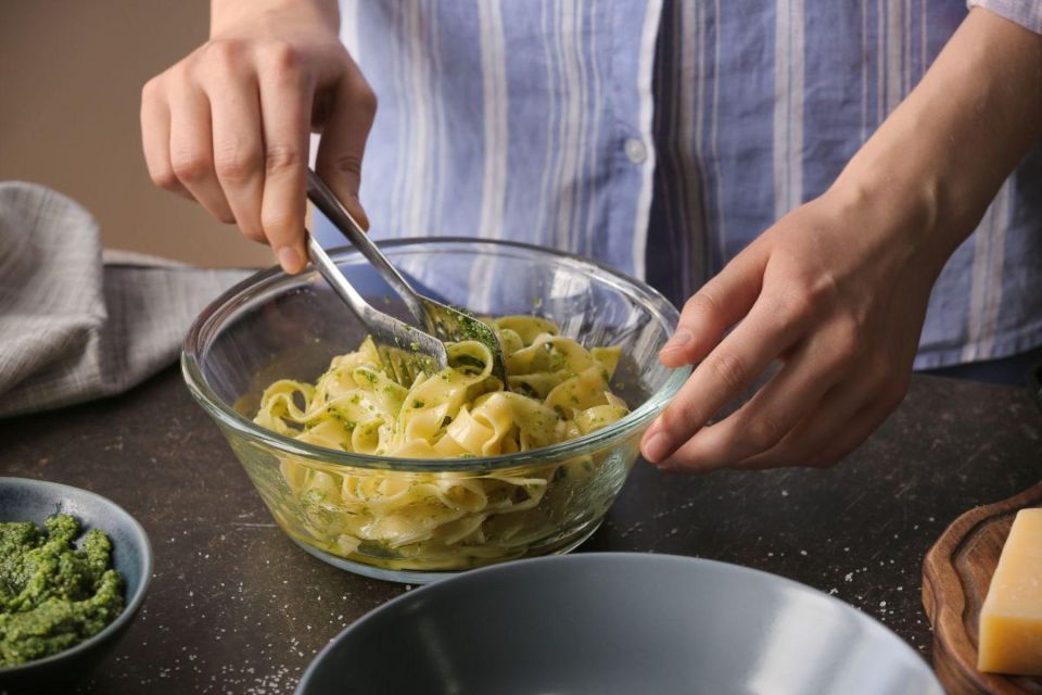 Pasta Cooking Class with Pesto Sauce Making in Rome Center - Food facts that will help you cook later (especially pesto)