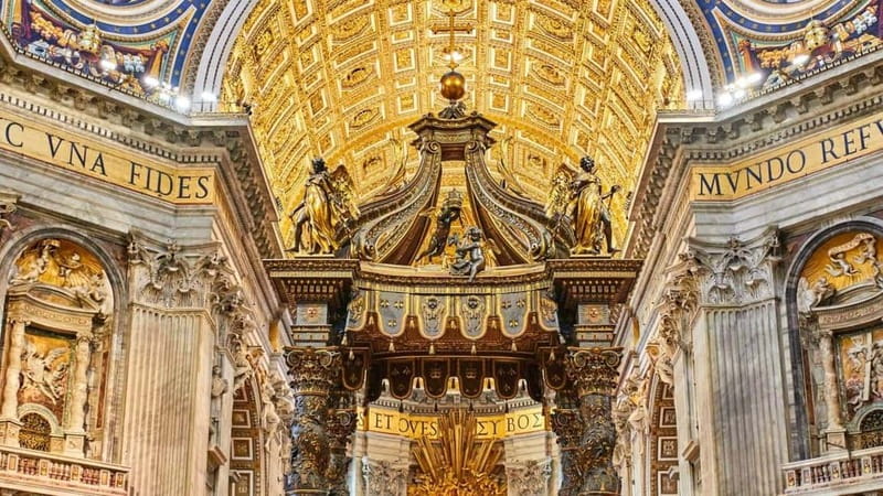 Peter’s Basilica & Pantheon with Guide Tour - Meet at St. Peter’s Gallery, grab headphones, and plan for security