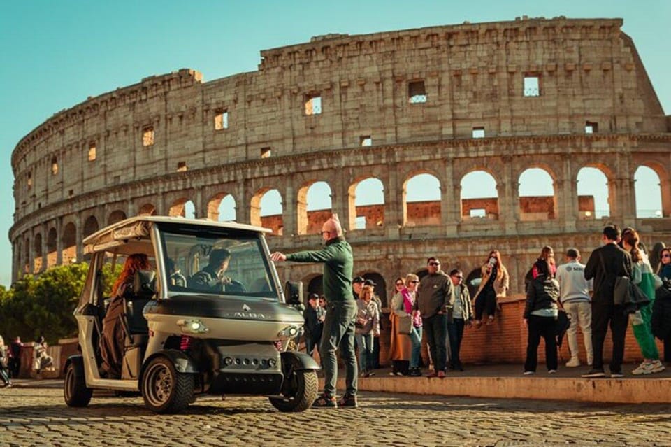 Private Golf Cart Tour: Discover Rome's Best Highlights - Electric Golf Cart Comfort: The Real Value Is Time Saved