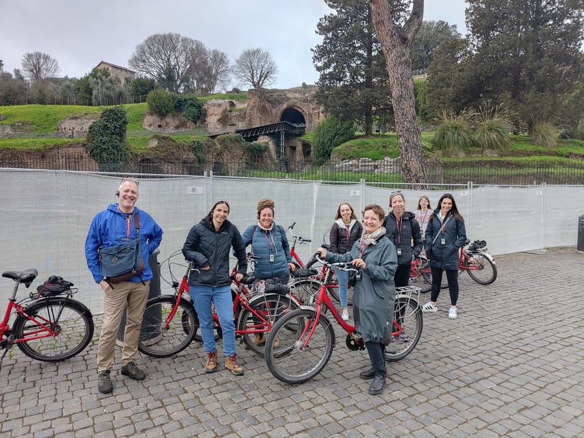 Private Rome Bike tour - Rain, timing, and practical rules that affect your day