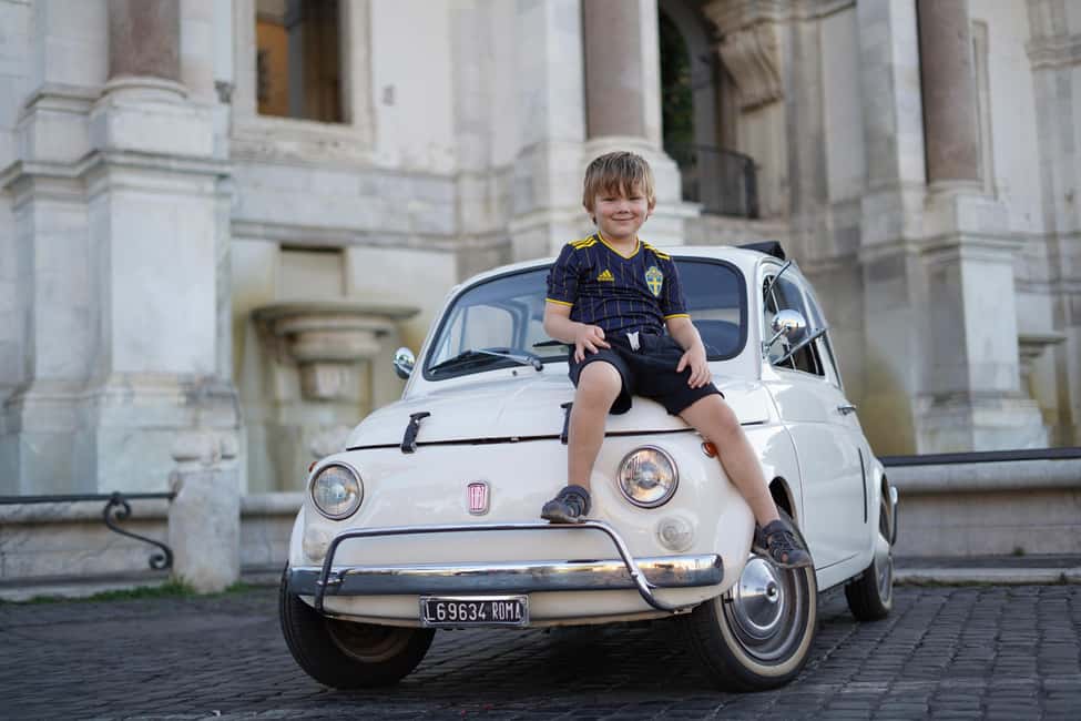 Professional Photoshoot with most Classic Fiat500 of Rome - Key things I’d bet on