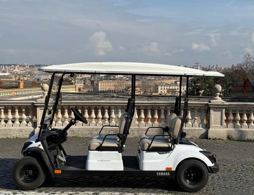 Roma: Golf Cart Night Tour - Circus Maximus pass-by: quick, but worth the context