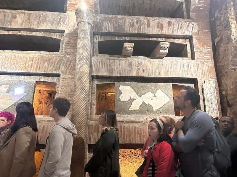 Roman Catacombs Guided Tour with Transfer from Rome Center - The Roundtrip Transfer: Comfort Plus Less Headache