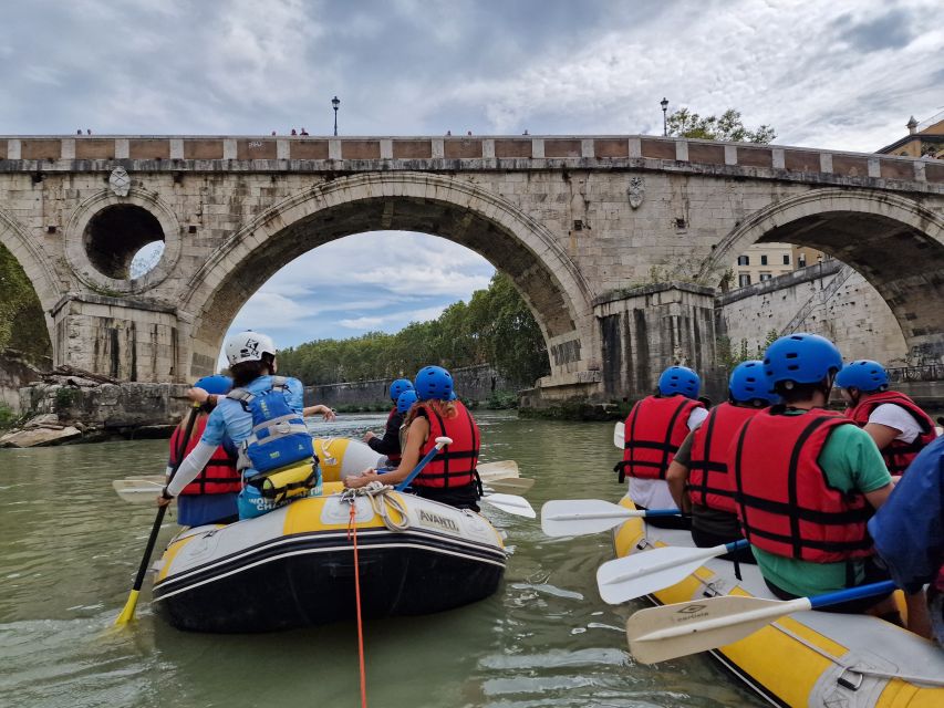 Rome: 2-Hours Rafting Experience on the Tiber River - Ponte Rotto: passing the last arch and heading for Ripa Grande