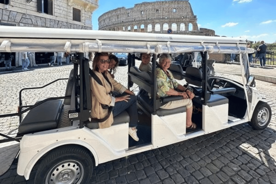 Rome: 3-hour guided city tour by electric golf cart - Starting at Piazza della Repubblica: A Smooth, Easy Beginning