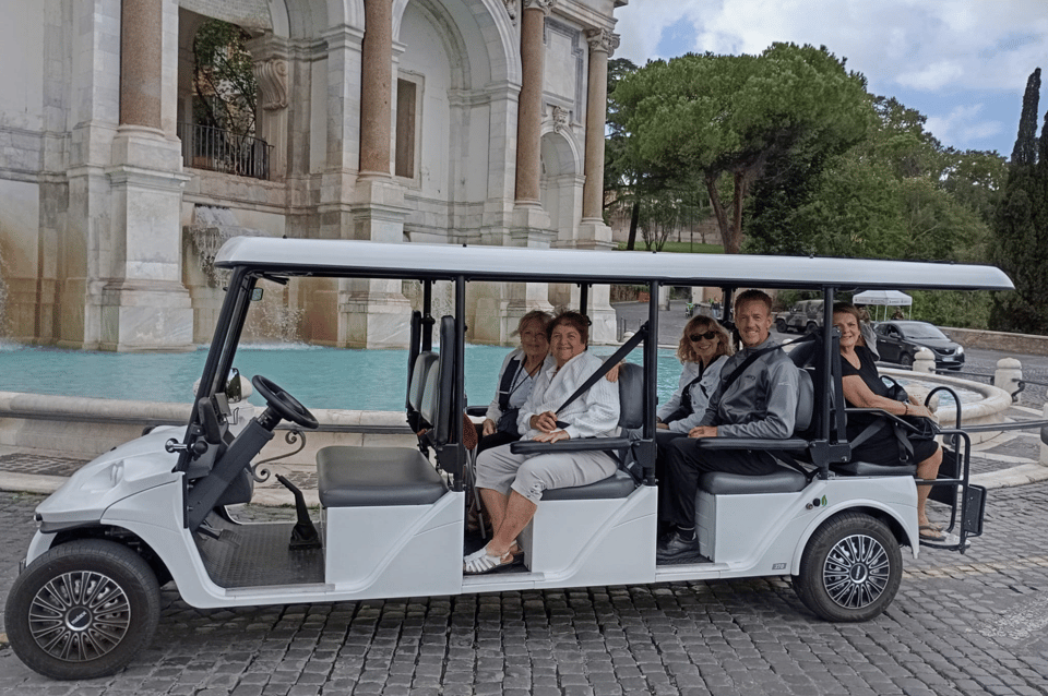 Rome: 3-hour guided city tour by electric golf cart - Pantheon and Vatican City: Major Stops Without the Full-Day Commitment