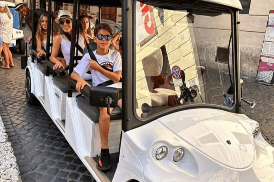 Rome: 3-hour guided city tour by electric golf cart - Janiculum Hill and the Roman View Economy