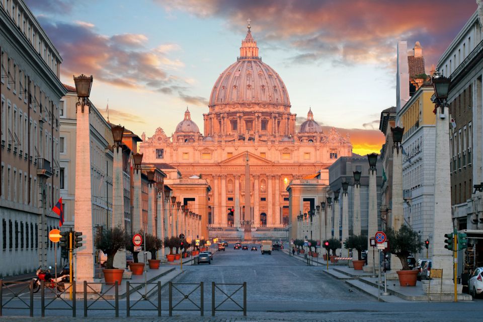 Rome: 3-Hour Private Foodie Tour with Vatican Views - Saint Peter’s Square: the quick wow moment