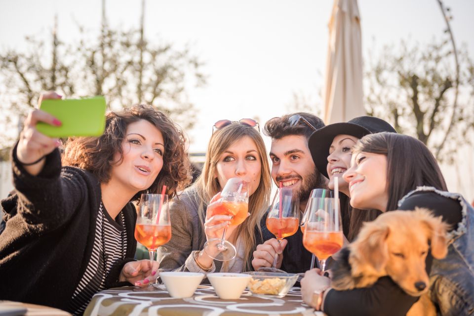 Rome: 3-Hour Private Foodie Tour with Vatican Views - Spritz and live music in gardens: turning a bar stop into a memory