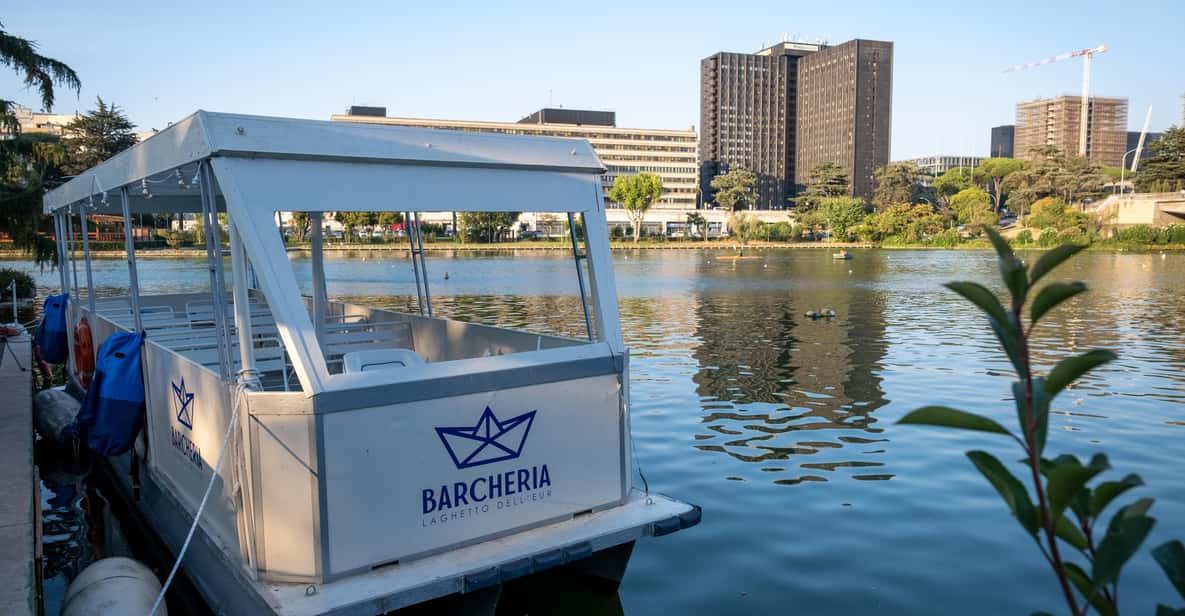 Rome: 30-minute boat tour to Laghetto dell'Eur - Laghetto dell’Eur boat time: the calm break Rome rarely gives you