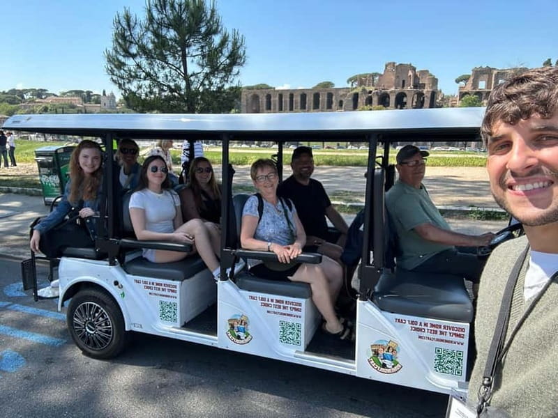 Rome: 4 Hour Electric Golf Cart Tour with Hotel Pickup - The Cart Route: From Piazza del Popolo to Piazza Navona