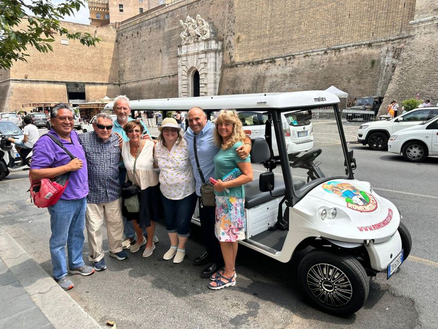 Rome: 4 Hour Electric Golf Cart Tour with Hotel Pickup - Pantheon and Piazza Venezia: Two Stops That Teach You How Rome Thinks