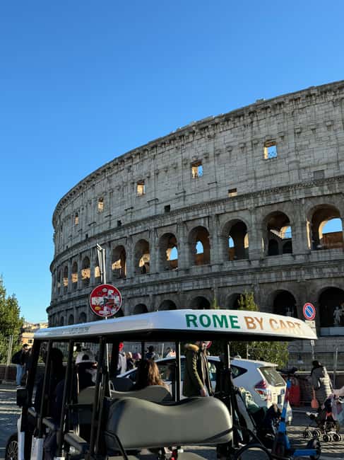 Rome: 6 hoursDaily Private Golf Cart Tour with typical lunch - Key Points at a Glance
