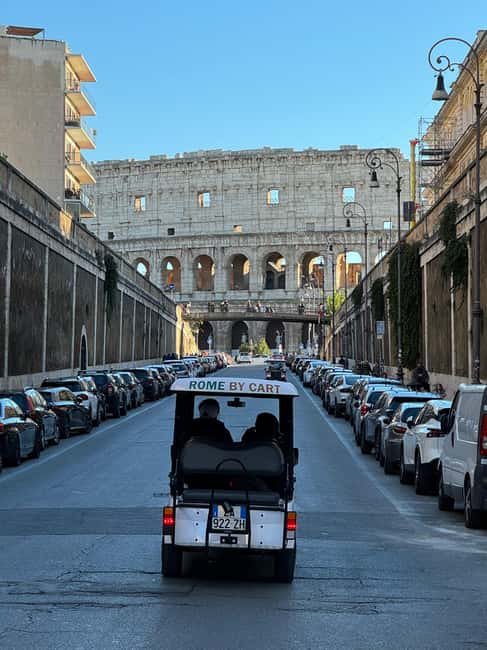 Rome: 6 hoursDaily Private Golf Cart Tour with typical lunch - Piazza Navona and St. Peter’s Basilica: Art and Atmosphere in Motion